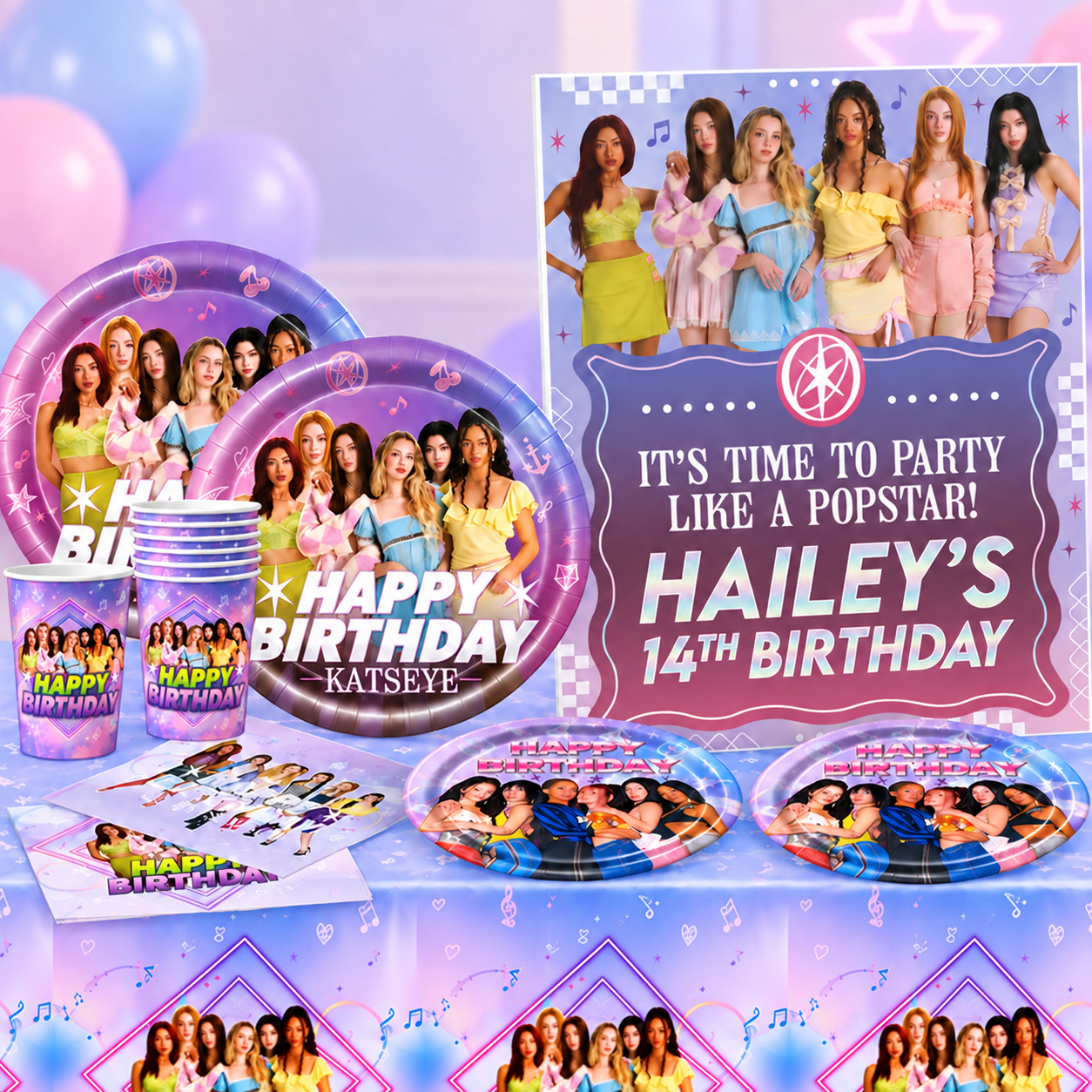 KATSEYE BIRTHDAY party pack Canada.